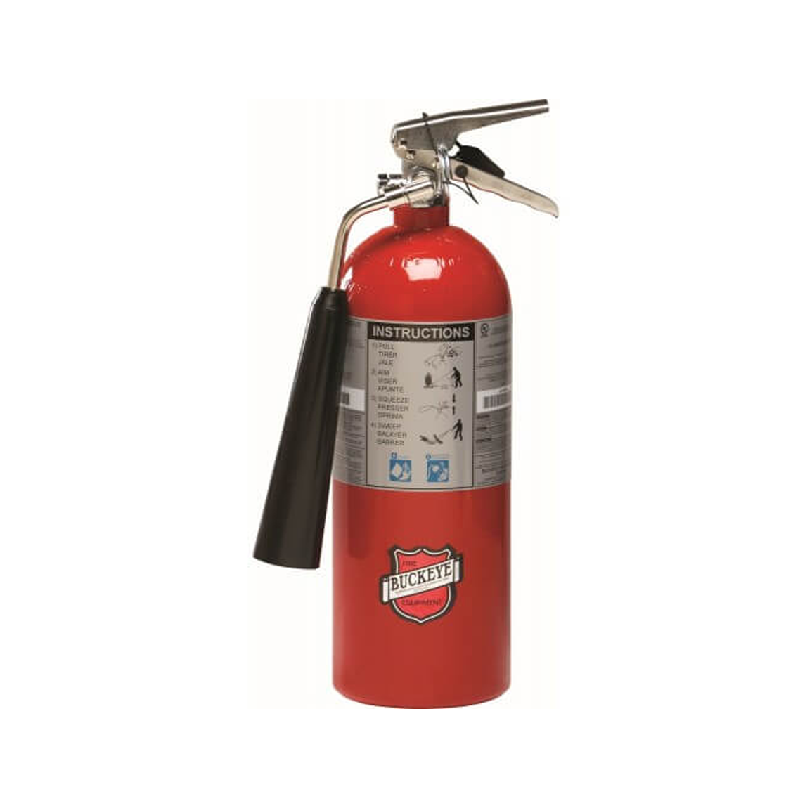 Extintor Buckeye CO2 UL 5 Lbs Costa Rica