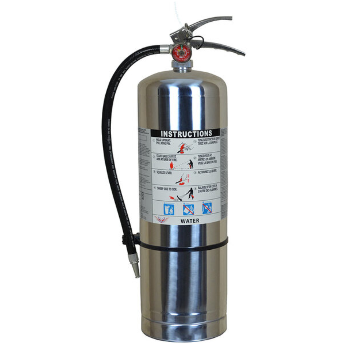 Extintor Victory Fire Clase A Agua 2.5 Gal Costa Rica