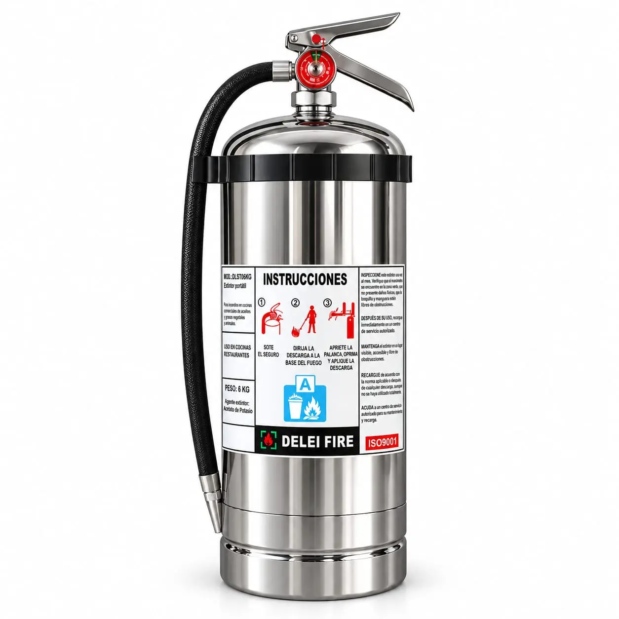 Extintor Delei Clase A Agua 2.5 Gal Costa Rica