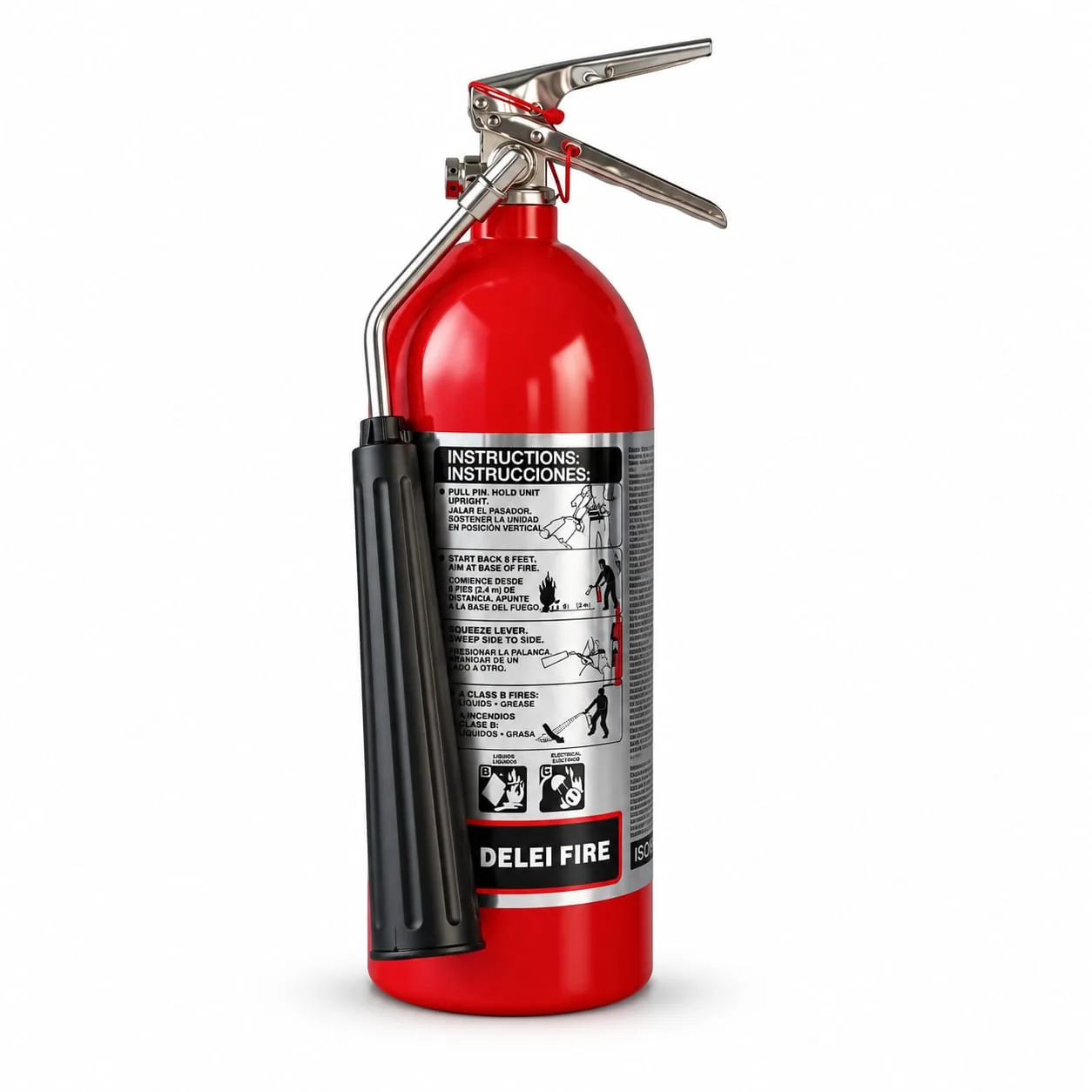 Extintor Delei CO2 5 Lbs Costa Rica